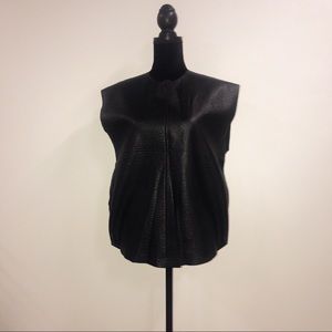 Oak+Fort Vegan Leather Vest